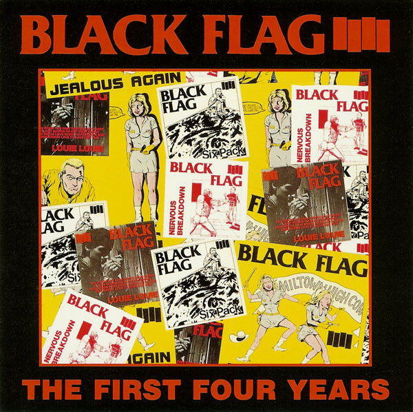 ☆レア物！BLACK FLAG TheFirstFourYears  83年盤☆