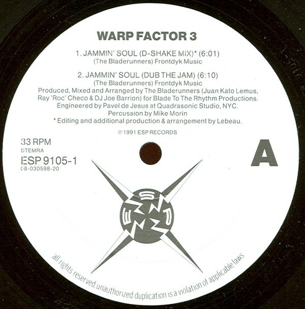 Album herunterladen Download Warp Factor 3 - Jammin Soul Rhythm Will Make You Move album