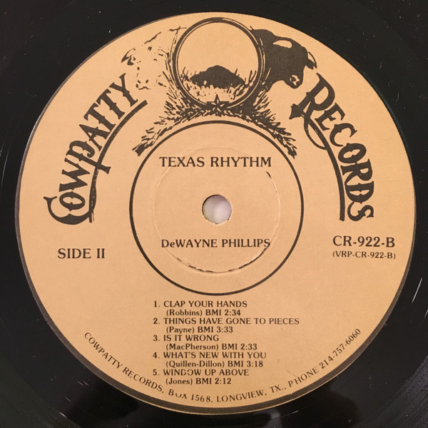 baixar álbum DeWayne Phillips - Texas Rhythm