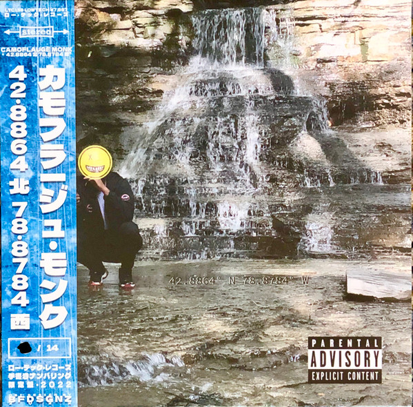 Camoflauge Monk – 42​.​8864° N 78​.​8784° W (2022, blue OBI, Vinyl 