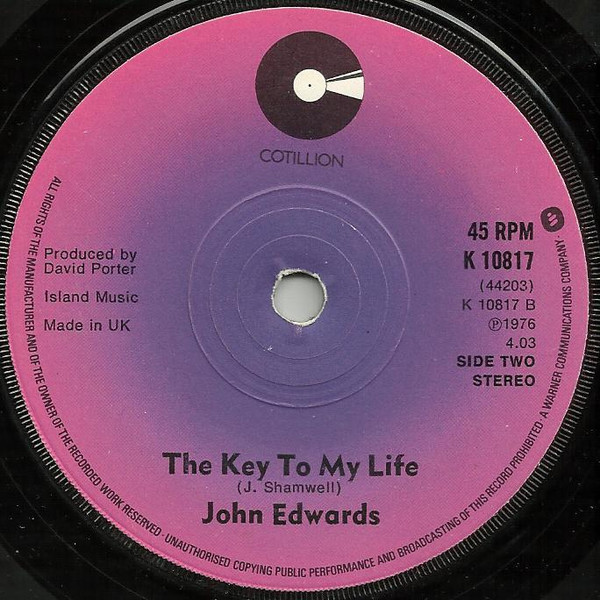 baixar álbum John Edwards - Baby Hold On To Me
