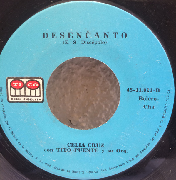 descargar álbum Celia Cruz con Tito Puente y su Orquesta - La Guarachera Desencanto