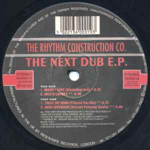 The Next Dub E.P. - The Rhythm Construction Co.