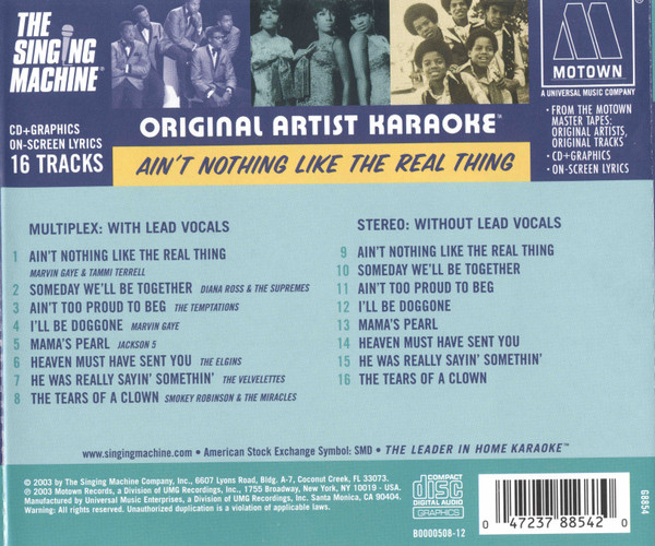 ladda ner album Motown Master Recordings - Aint Nothing Like The Real Thing