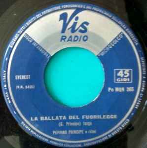 Peppino Principe - La Ballata Del Fuorilegge / Tango Western album cover