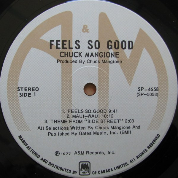 Chuck Mangione - Feels So Good | A&M Records (SP-4658) - 3