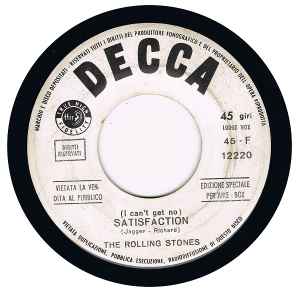 The Rolling Stones – Satisfaction (1965, Vinyl) - Discogs