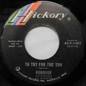 Donovan - To Try For The Sun / Turquoise album cover
