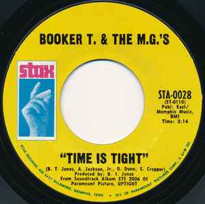 Booker T & The MG's - Time Is Tight / Johnny, I Love You album cover