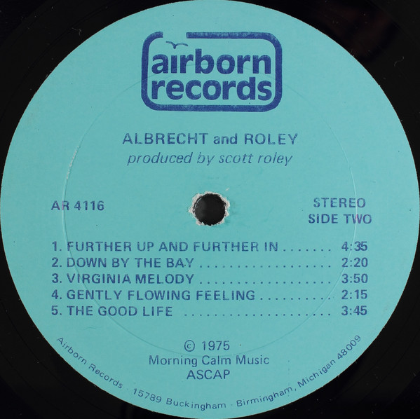 baixar álbum Download Albrecht And Roley - Albrecht And Roley album