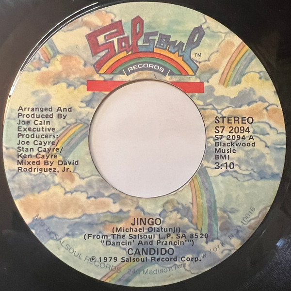 Candido – Jingo (1983, Vinyl) - Discogs