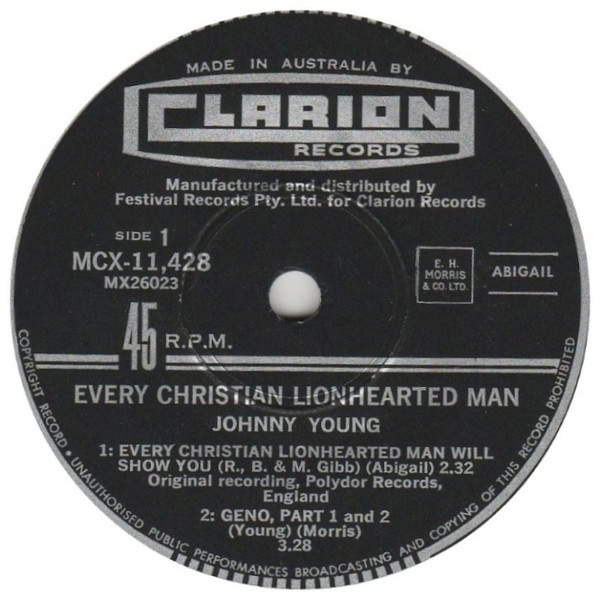 descargar álbum Johnny Young - Every Christian Lion Hearted Man