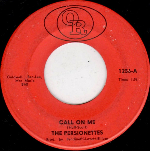 baixar álbum The Persionettes - Call On Me