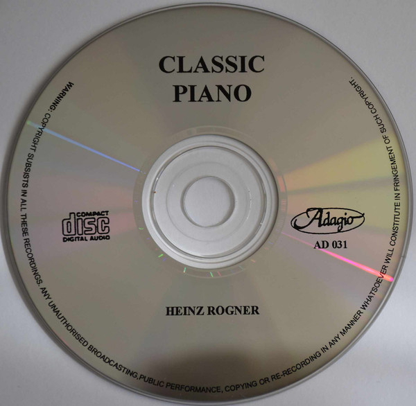 lataa albumi Heinz Rögner - Classic Piano