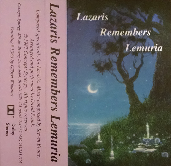Lazaris – Lazaris Remembers Lemuria (1987, Cassette) - Discogs