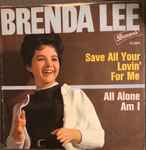 Cover of Save All Your Lovin' For Me, 1962, Vinyl