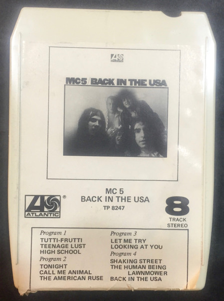 MC5 – Back In The USA (1970, PR, Vinyl) - Discogs