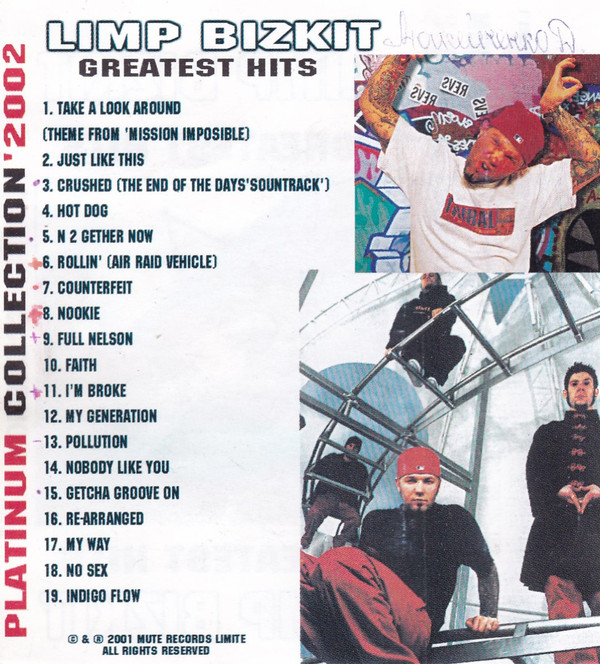 descargar álbum Limp Bizkit - Greatest Hits 2002