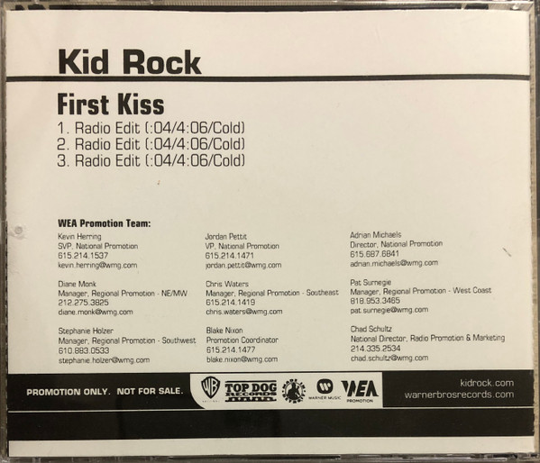 First Kiss Lyrics - Kid Rock - Only on JioSaavn