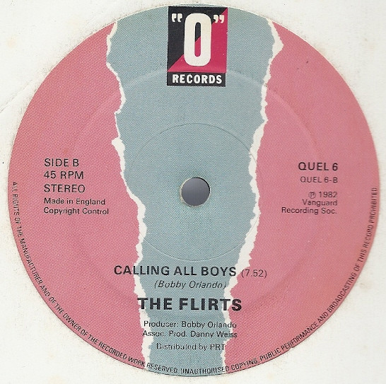 télécharger l'album The Flirts - Passion Calling All Boys