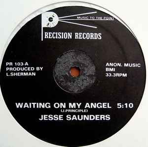 Jesse Saunders - Waiting On My Angel album cover