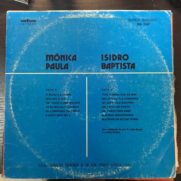 Monica Paula Isidro Baptista O Mudo E A Jovem 1977 Vinyl Discogs