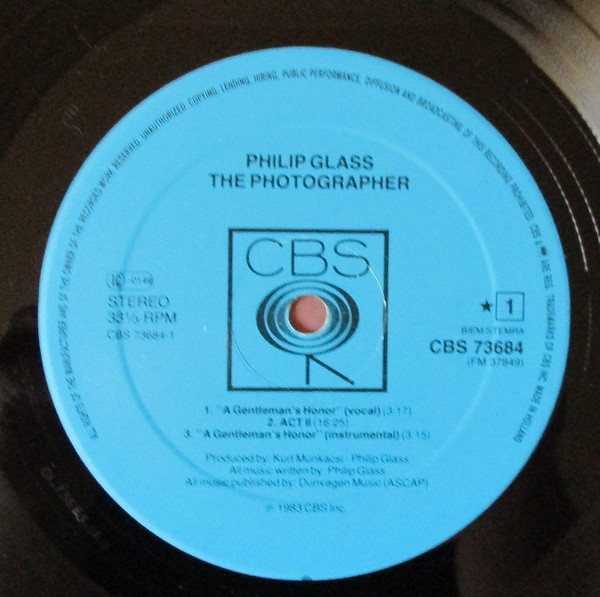 ladda ner album Philip Glass - The Photographer