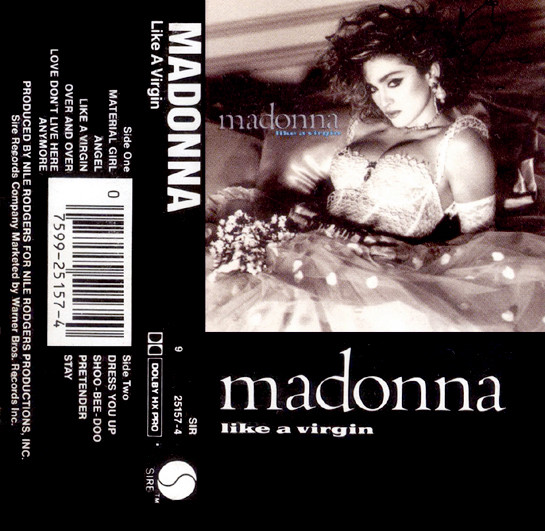 Madonna - Like A Virgin [Clear Vinyl] – Drowned World Records