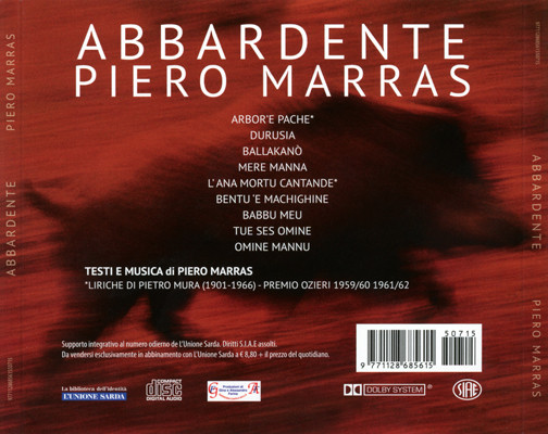 télécharger l'album Piero Marras - Abbardente