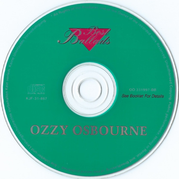 ladda ner album Ozzy Osbourne - Best Ballads