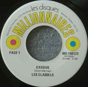 Les Classels - Exodus / En Marchant Sur La Plage album cover