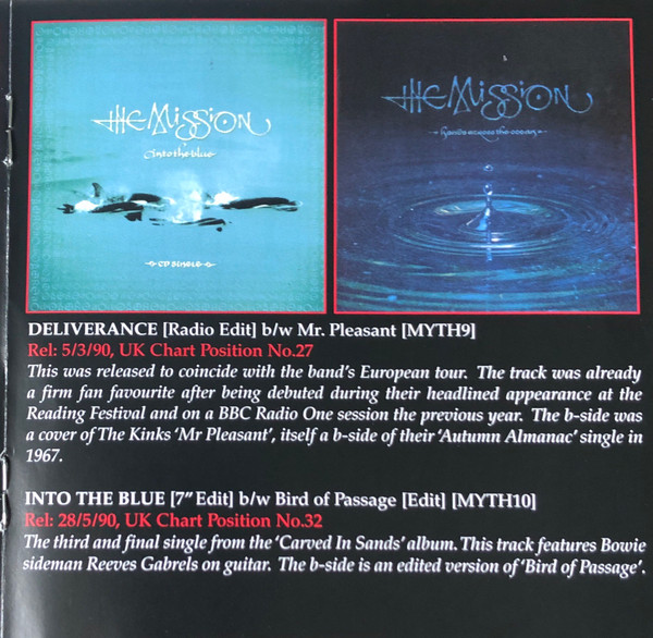 The Mission Singles A s B s CD Discogs