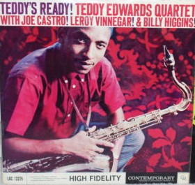 Teddy Edwards Quartet – Teddy's Ready! (1960, Vinyl) - Discogs