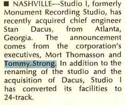 Tommy Strong