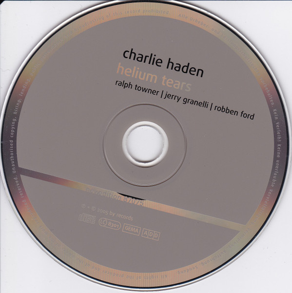 Album herunterladen Charlie Haden Ralph Towner Jerry Granelli Robben Ford - Helium Tears