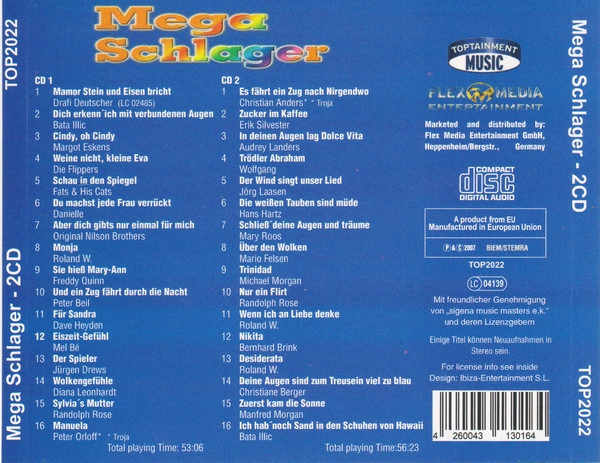 descargar álbum Various - Mega Schlager