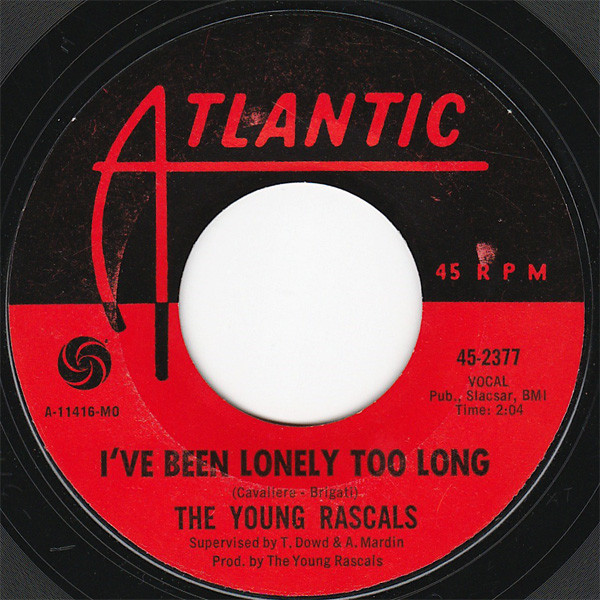 The Young Rascals – I've Been Lonely Too Long / If You Knew (1967, MO,  Vinyl) - Discogs