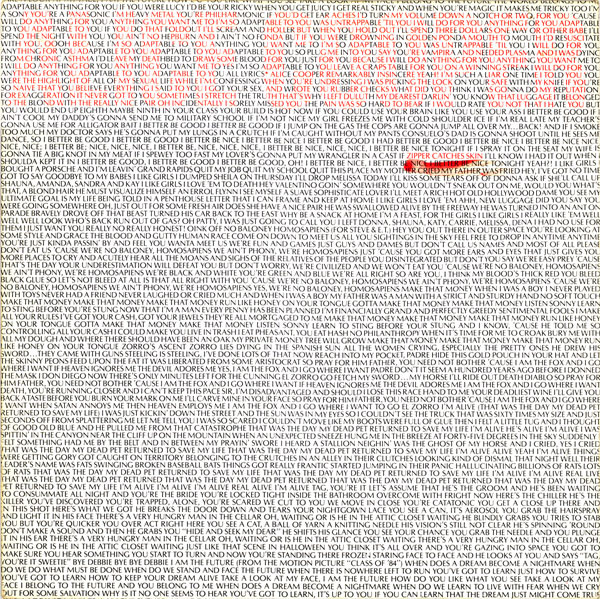 Alice Cooper – Zipper Catches Skin (1982, Vinyl) - Discogs