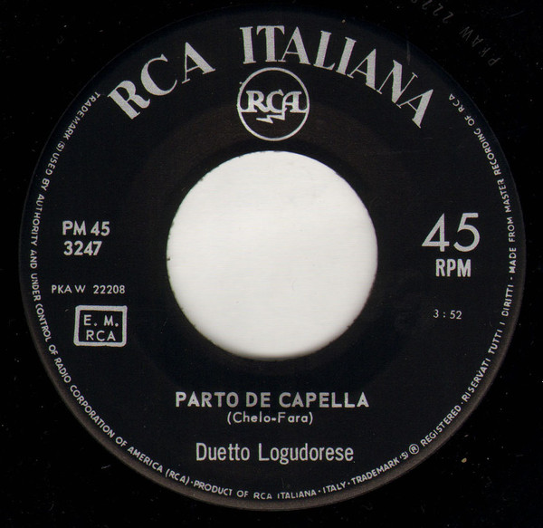 last ned album Duetto Logudorese - Muttos De Serenada Parto De Capella