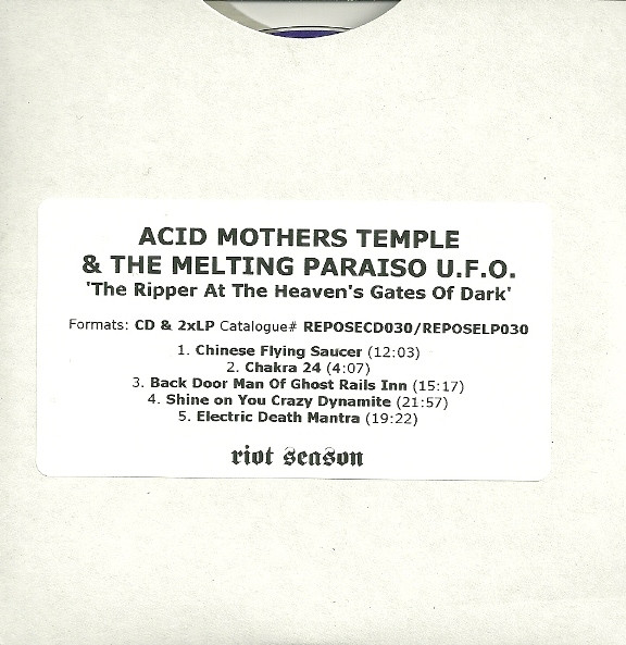 Acid Mothers Temple & The Melting Paraiso UFO – The Ripper At The 