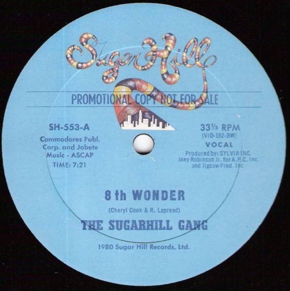 Sugarhill Gang – 8th Wonder (1981, Vinyl) - Discogs