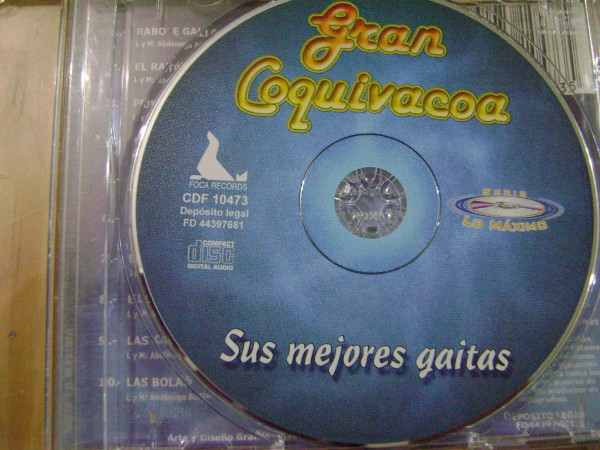 télécharger l'album Gran Coquivacoa - Sus Mejores Gaitas