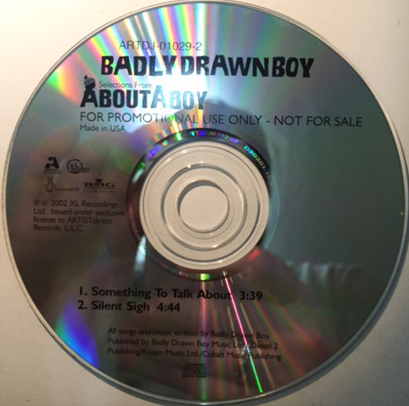 descargar álbum Badly Drawn Boy - Two Songs Taken From The Film About A Boy