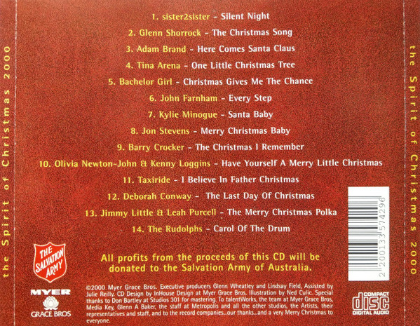 ladda ner album Various - The Spirit Of Christmas 2000