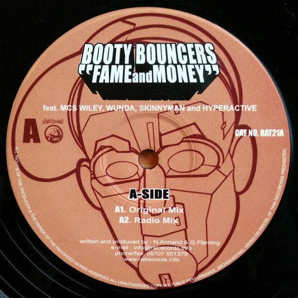 lataa albumi The Booty Bouncers - Fame And Money