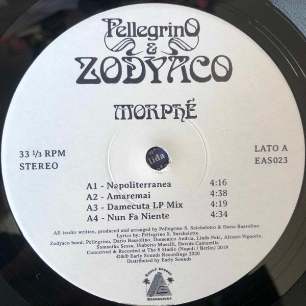 Pellegrino & Zodyaco - Morphé | Early Sounds Recordings (EAS023) - 5