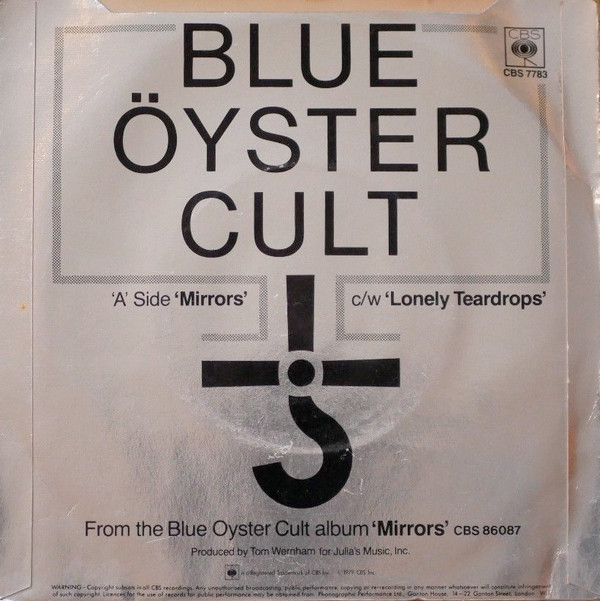 Album herunterladen Download Blue Öyster Cult - Mirrors Lonely Teardrops album