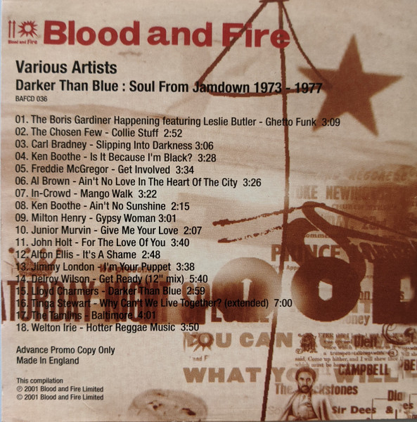 Darker Than Blue: Soul From Jamdown 1973 - 1980 (2001, CD 