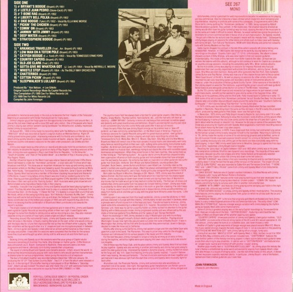 last ned album Jimmy Bryant - Guitar Take Off