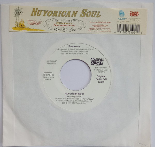 Nuyorican Soul Featuring India - Runaway | Releases | Discogs